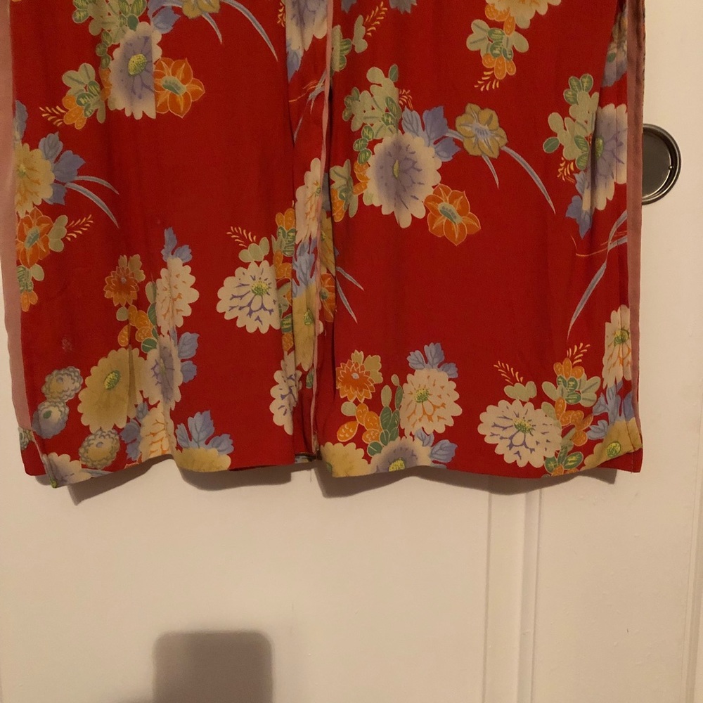 Zara silk floral kimono duster - Picture 6 of 8
